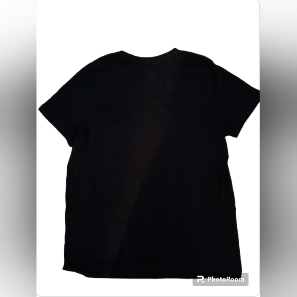 Good Fellow & Co. Palm Tree Tee Shirt Black & Cream men's - Picture 2 of 2